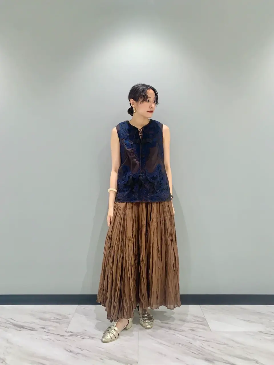 GRACE CONTINENTAL haruka iwasaki コーディネート画像