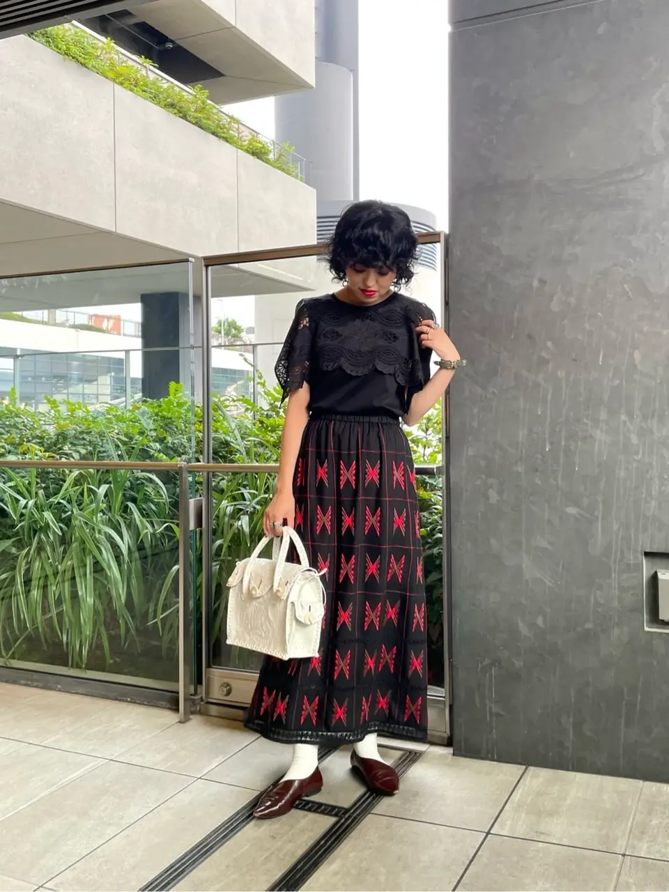 GRACE CONTINENTAL yoshi コーディネート画像