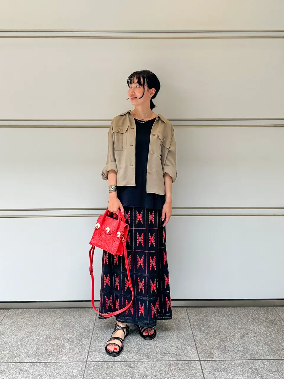  尾田亜沙美 コーディネート画像