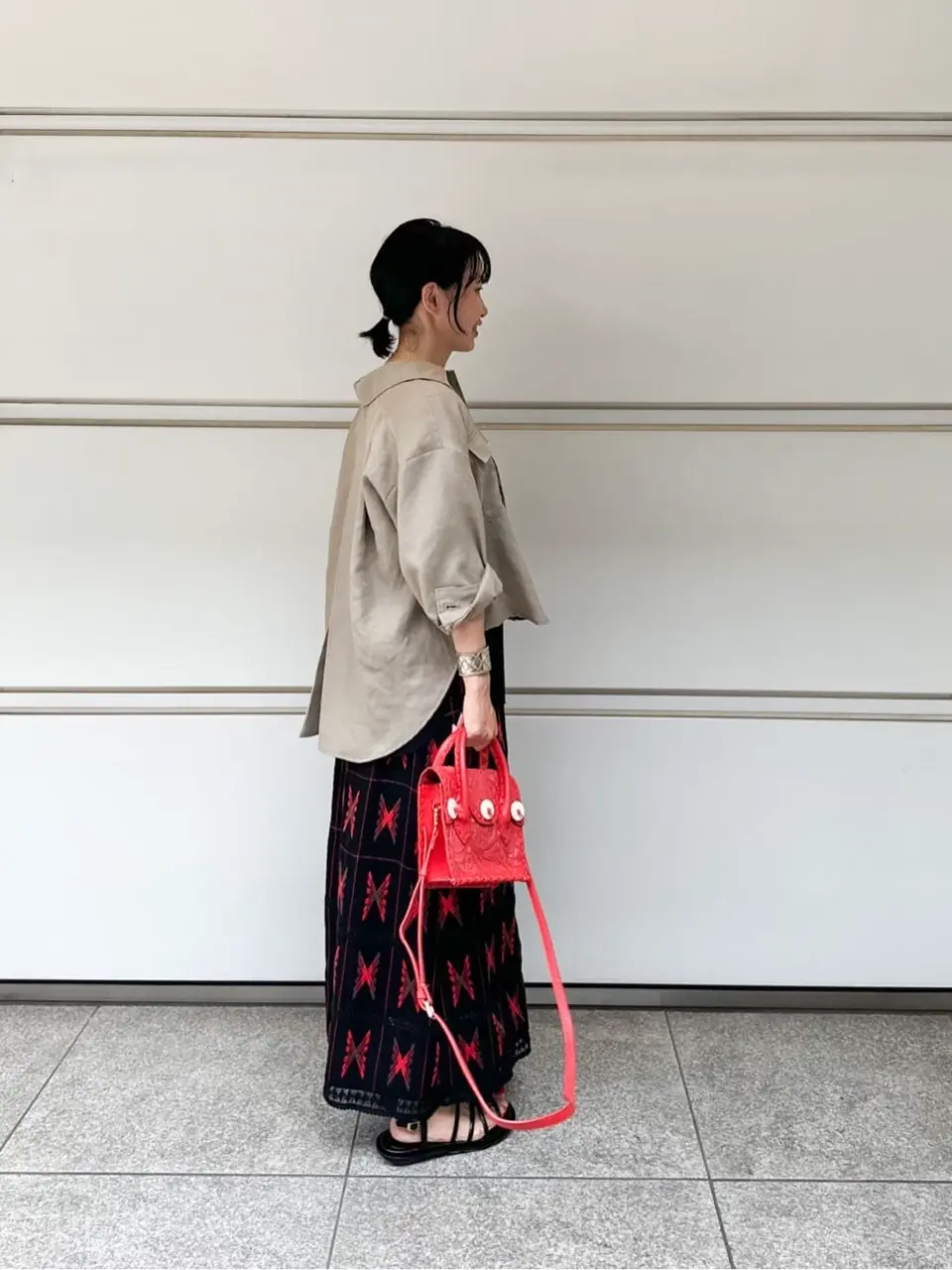 GRACE CONTINENTAL 尾田亜沙美 コーディネート画像