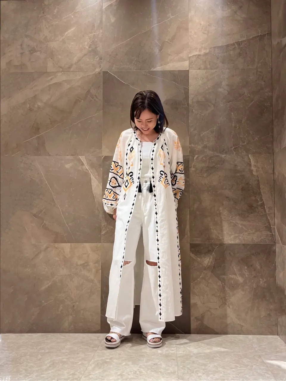 GRACE CONTINENTAL 穐山　香織 コーディネート画像