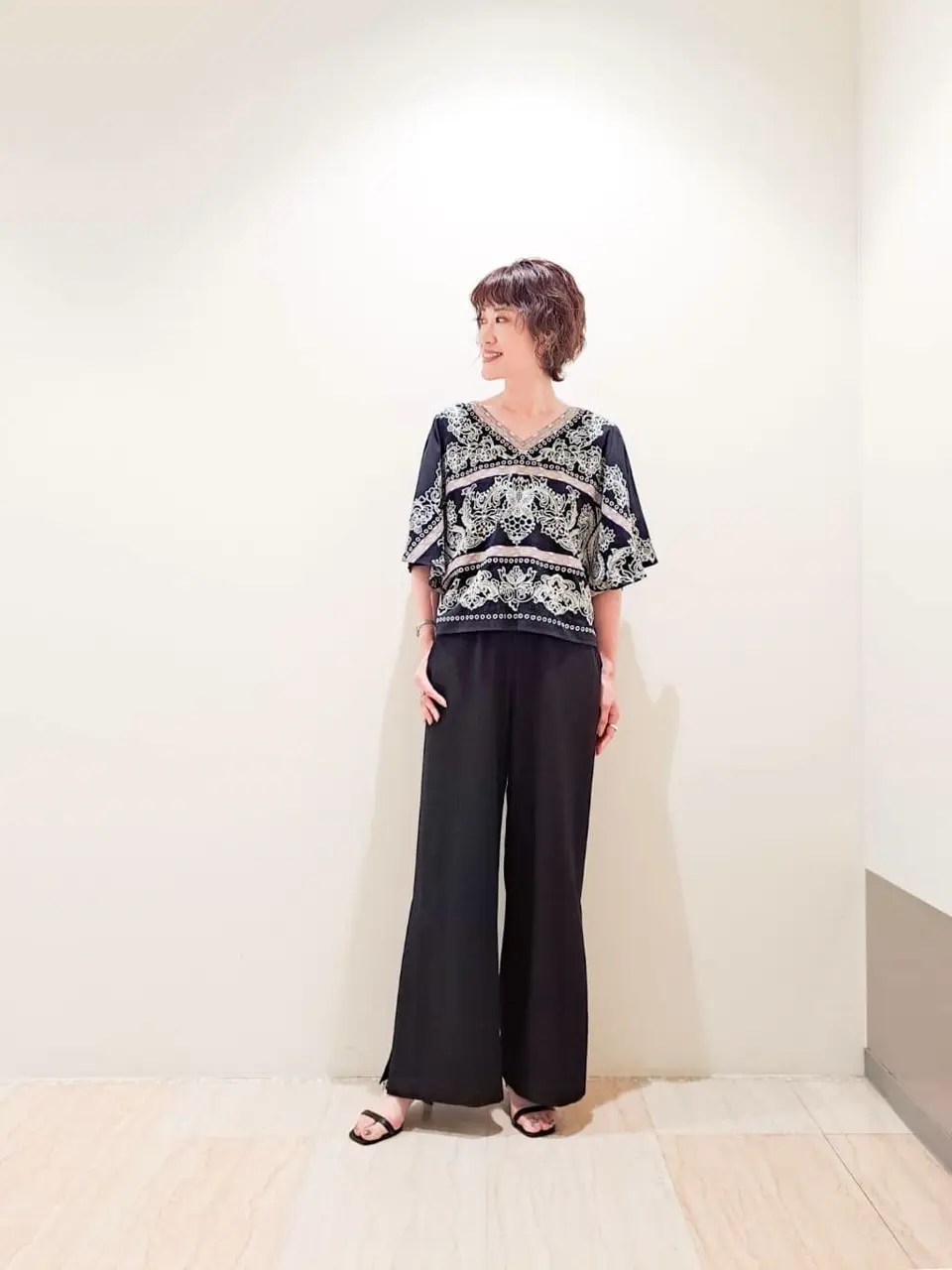 GRACE CONTINENTAL 今野　志保 コーディネート画像