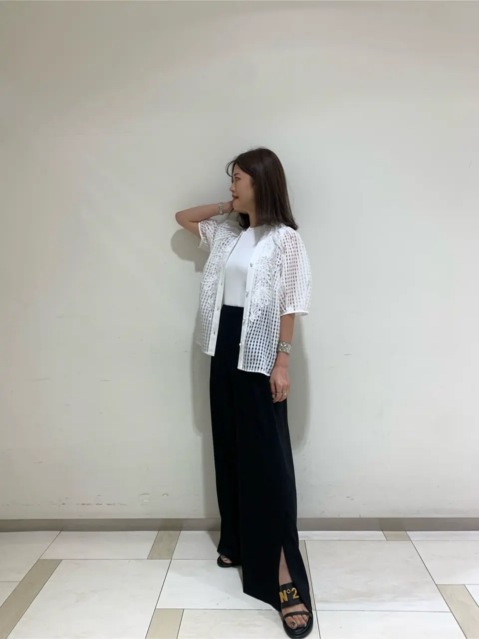 GRACE CONTINENTAL A.Kameyama コーディネート画像