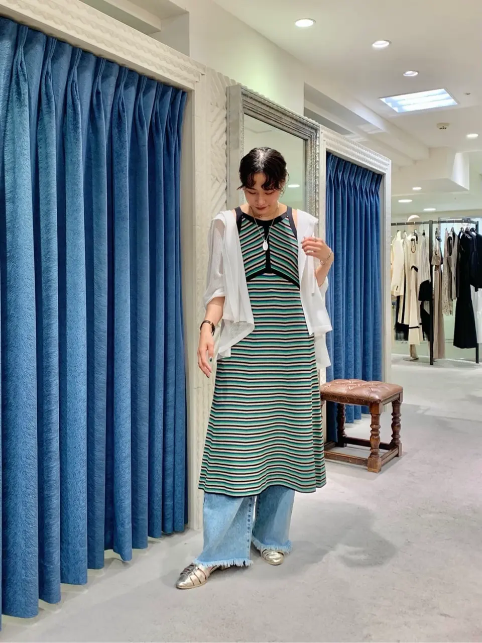 GRACE CONTINENTAL haruka iwasaki コーディネート画像