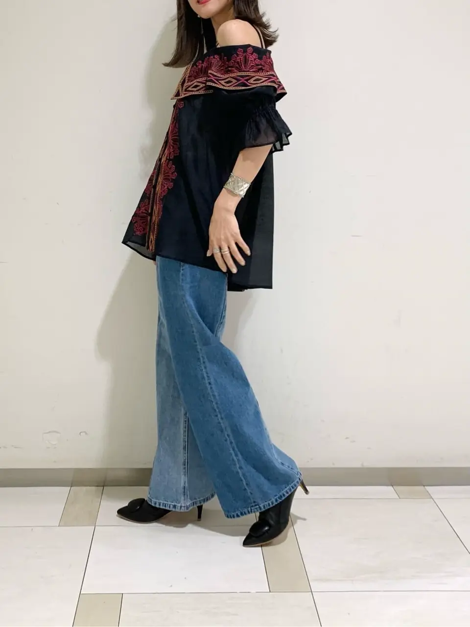 GRACE CONTINENTAL A.Kameyama コーディネート画像