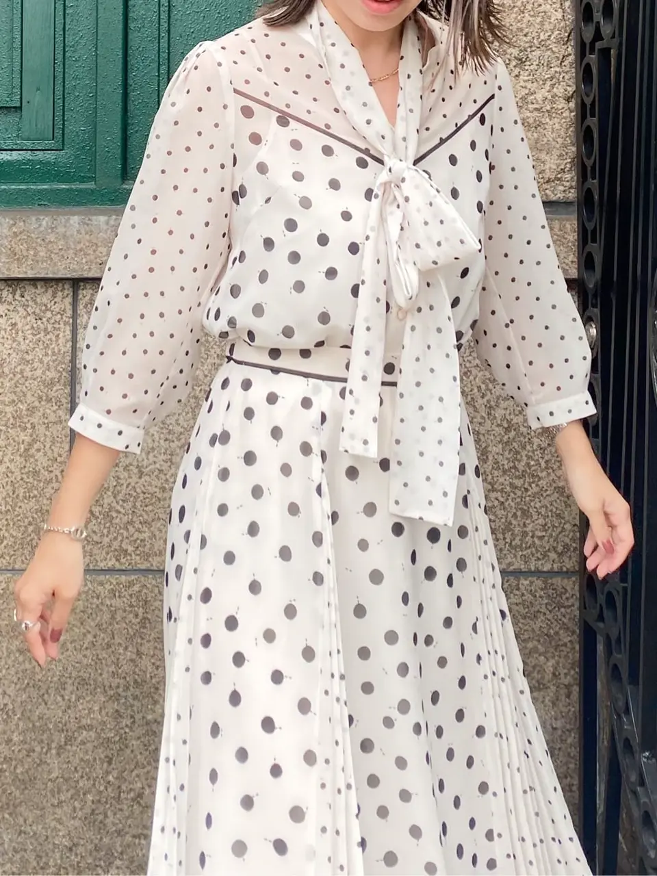 GRACE CONTINENTAL 古川温子 コーディネート画像