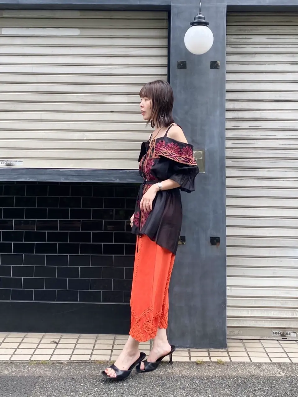  古川温子 コーディネート画像