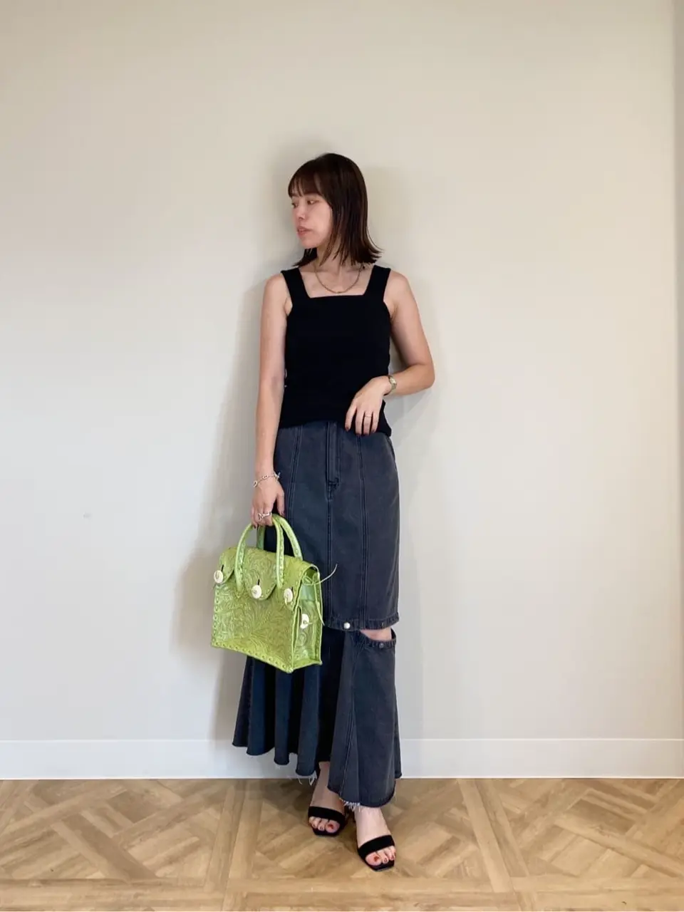  古川温子 コーディネート画像