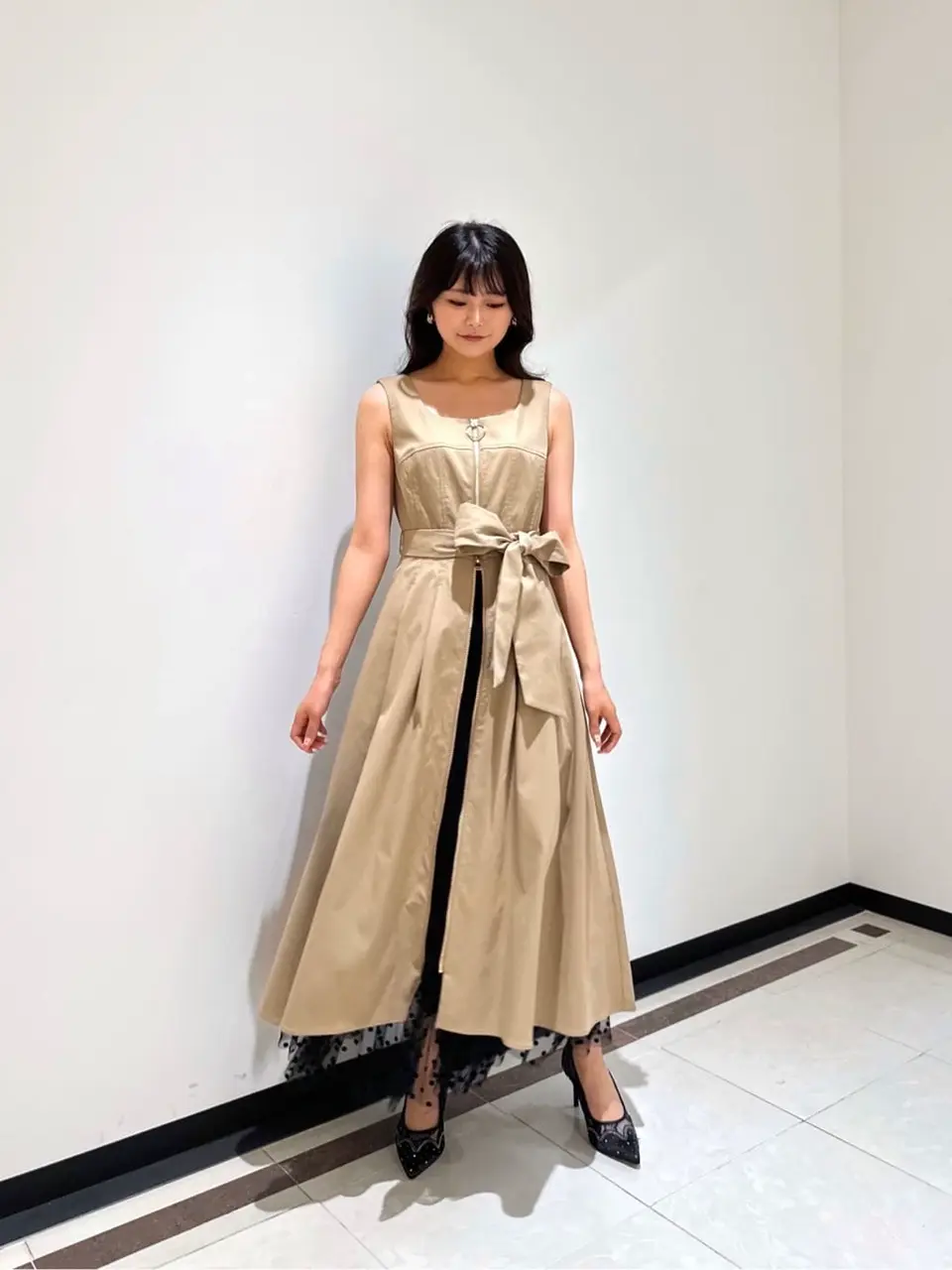 GRACE CONTINENTAL MORITA AI コーディネート画像