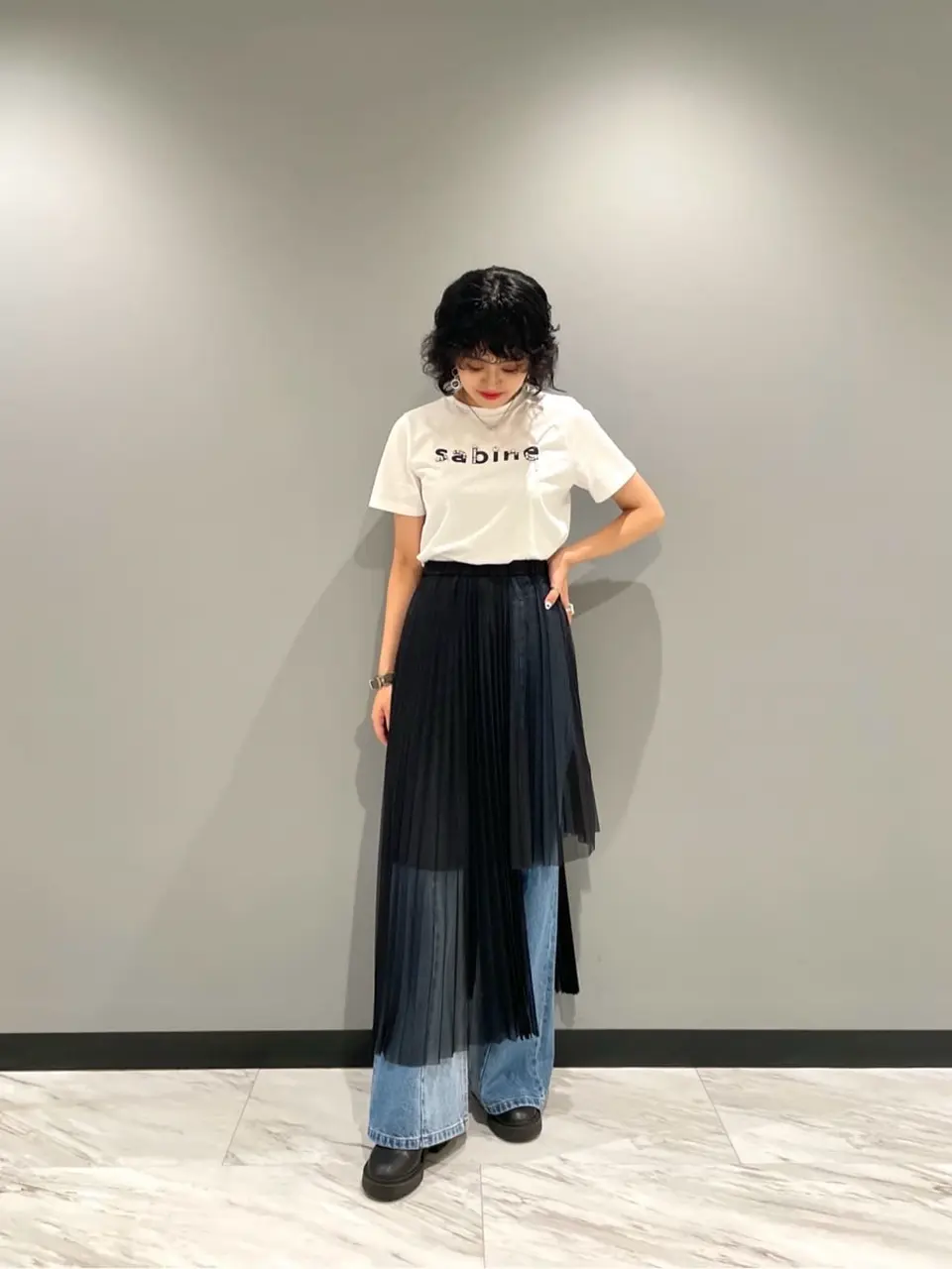 GRACE CONTINENTAL yoshi コーディネート画像