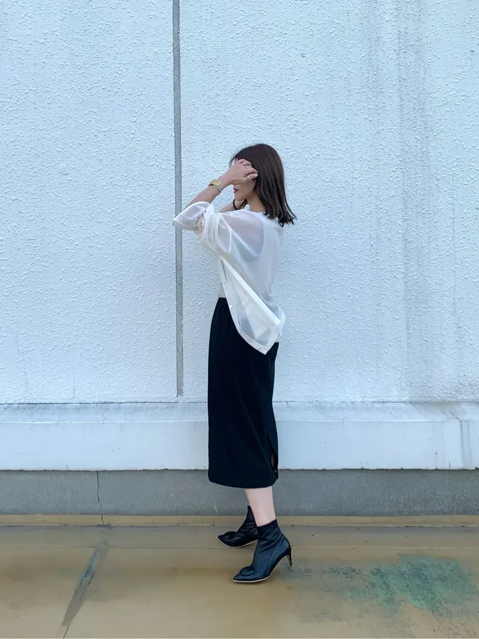 GRACE CONTINENTAL A.Kameyama コーディネート画像