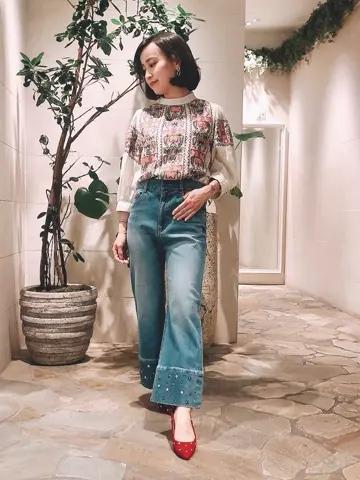 GRACE CONTINENTAL okunaka_desu コーディネート画像