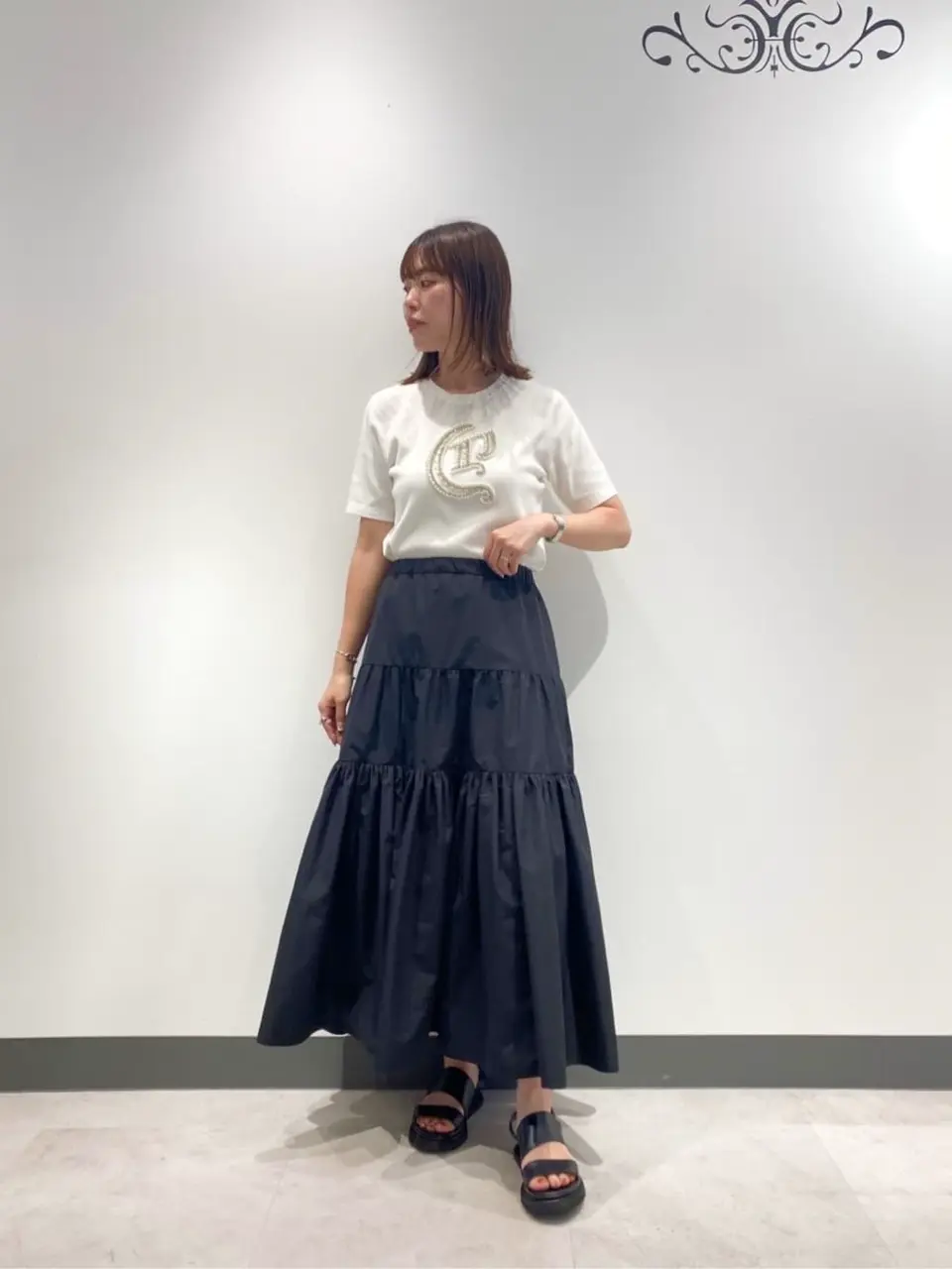  古川温子 コーディネート画像