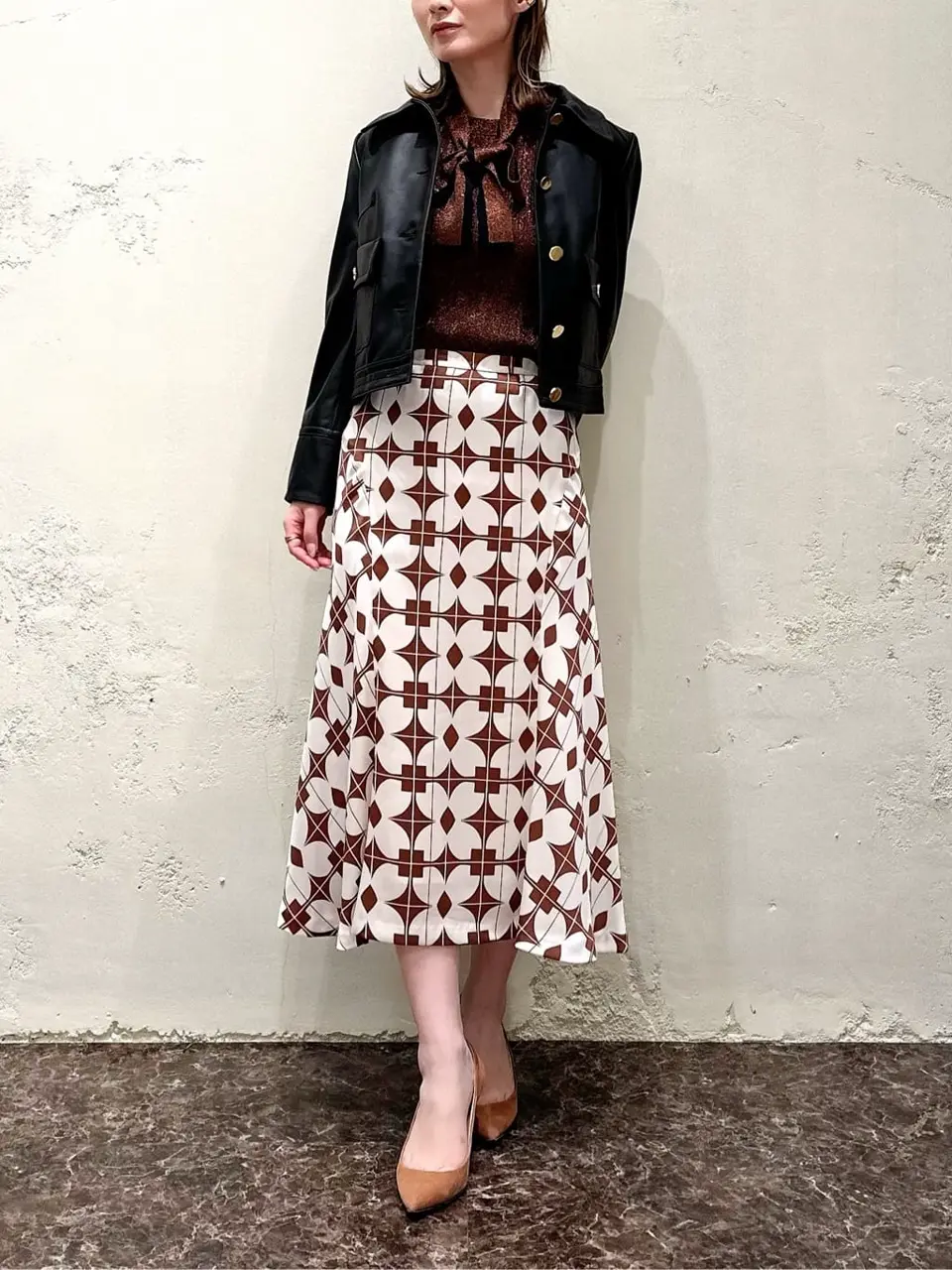 GRACE CONTINENTAL Kogane. コーディネート画像