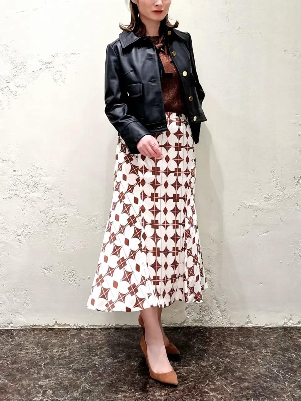 GRACE CONTINENTAL Kogane. コーディネート画像