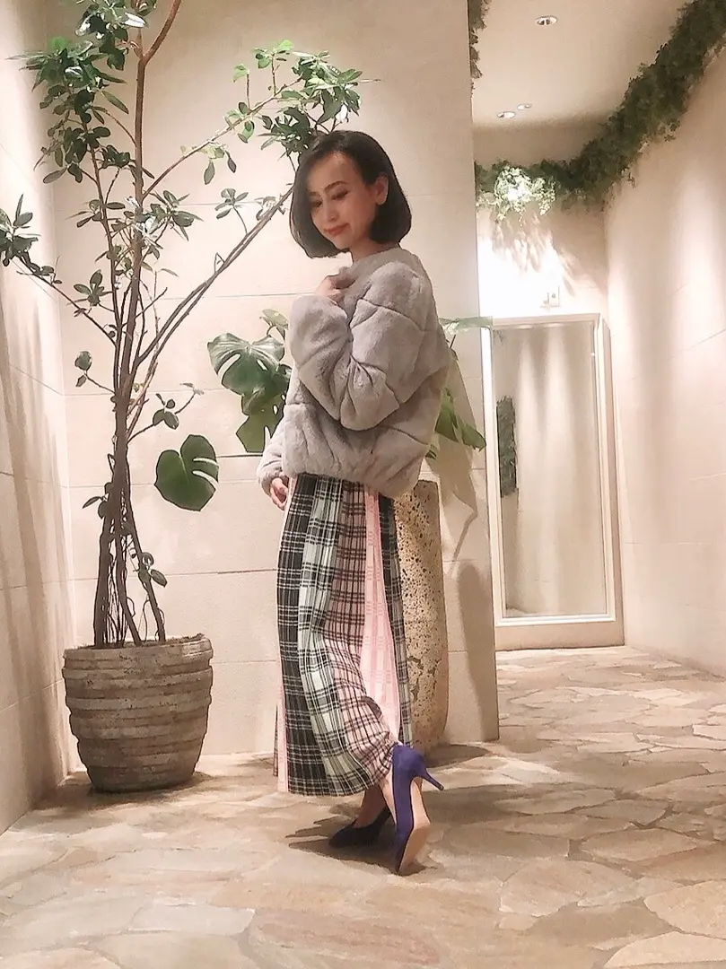 GRACE CONTINENTAL okunaka_desu コーディネート画像