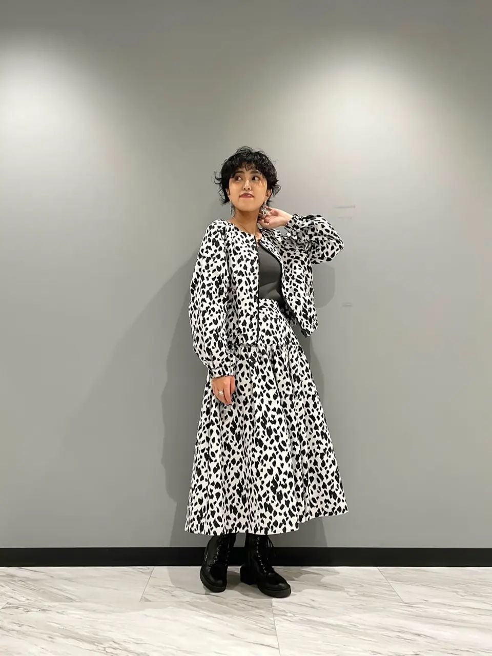 GRACE CONTINENTAL yoshi コーディネート画像