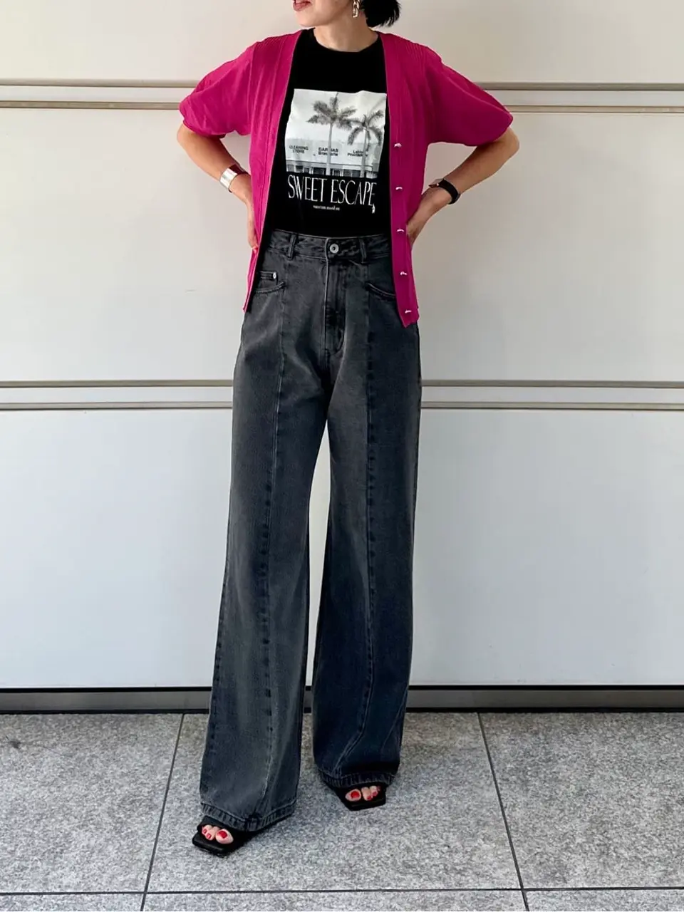 GRACE CONTINENTAL 尾田亜沙美 コーディネート画像