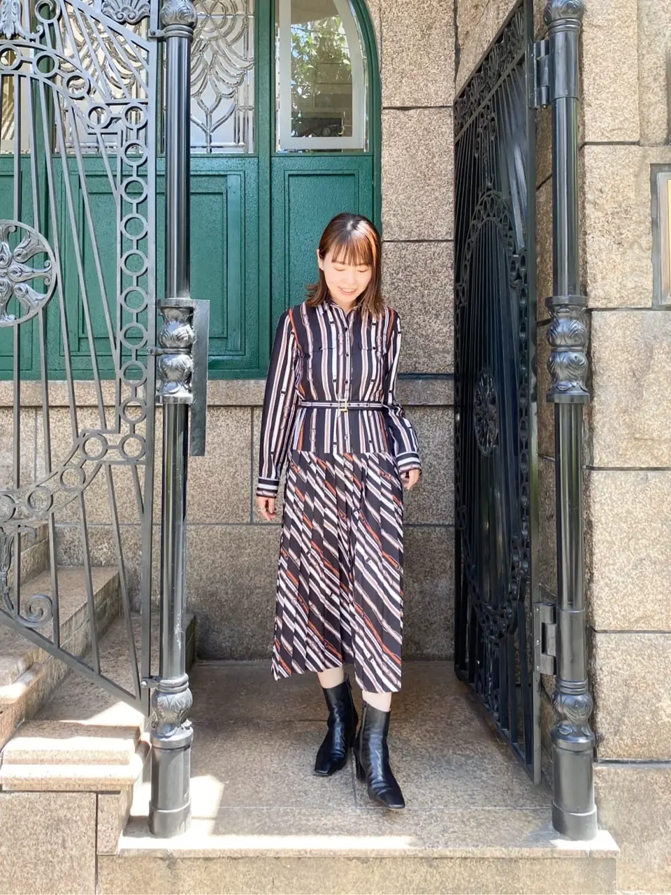  古川温子 コーディネート画像