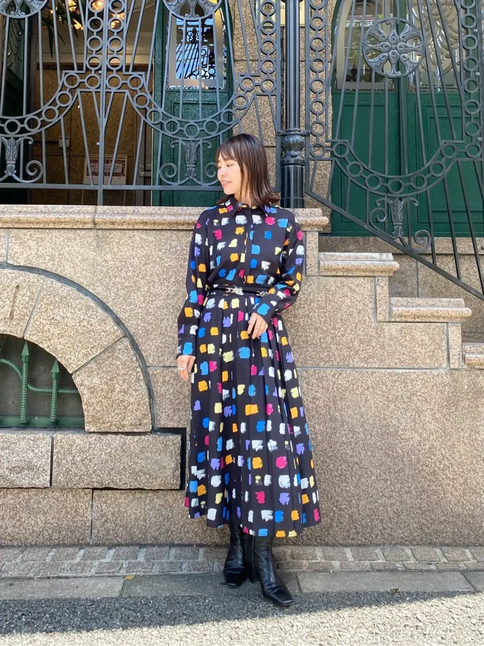  古川温子 コーディネート画像