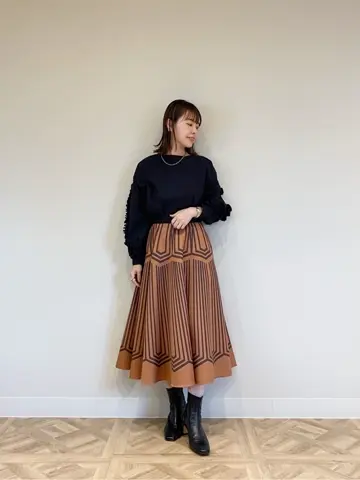 GRACE CONTINENTAL 古川温子 コーディネート画像