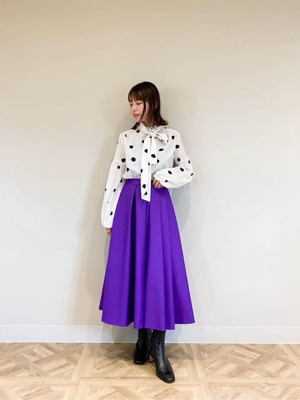  古川温子 コーディネート画像