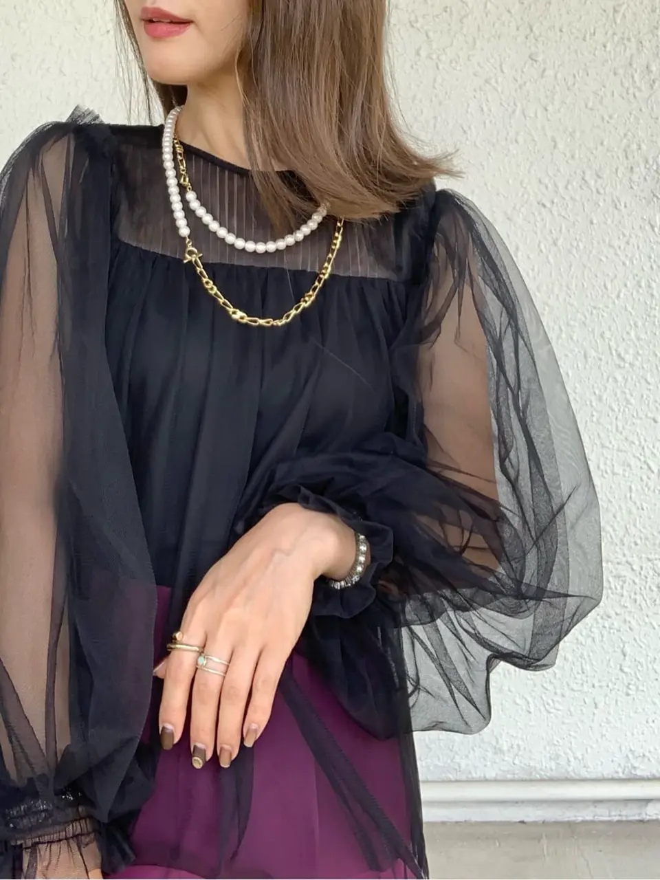 GRACE CONTINENTAL A.Kameyama コーディネート画像