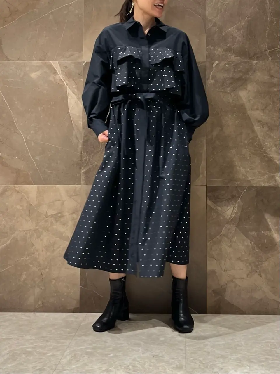 GRACE CONTINENTAL 穐山　香織 コーディネート画像