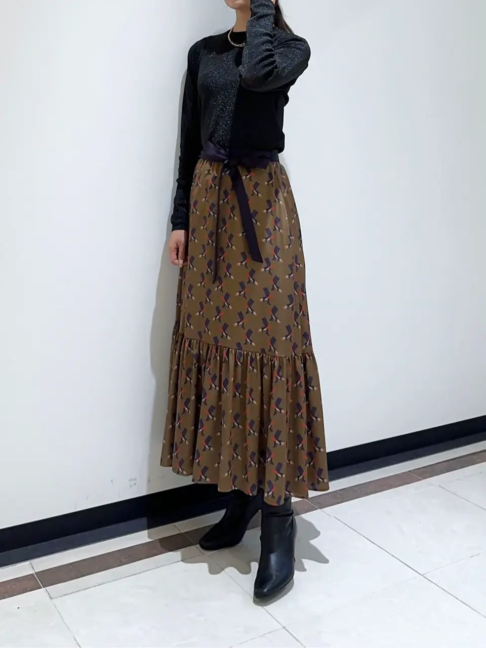 GRACE CONTINENTAL MORITA AI コーディネート画像