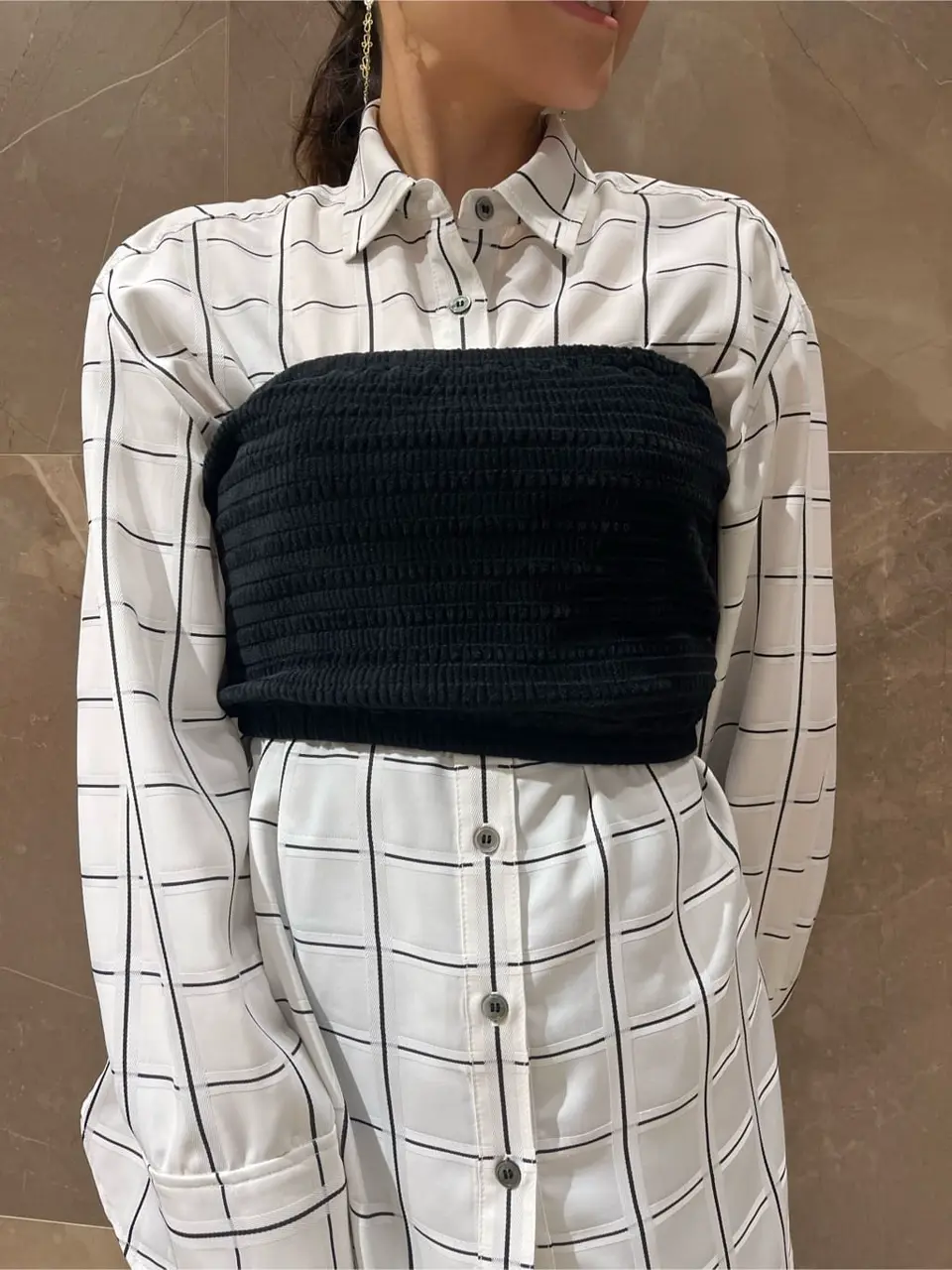 GRACE CONTINENTAL 穐山　香織 コーディネート画像