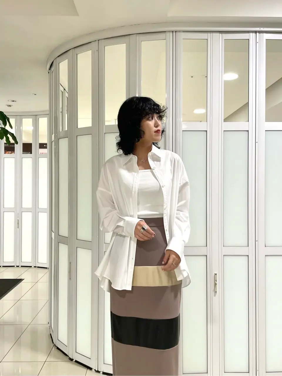 GRACE CONTINENTAL yoshi コーディネート画像