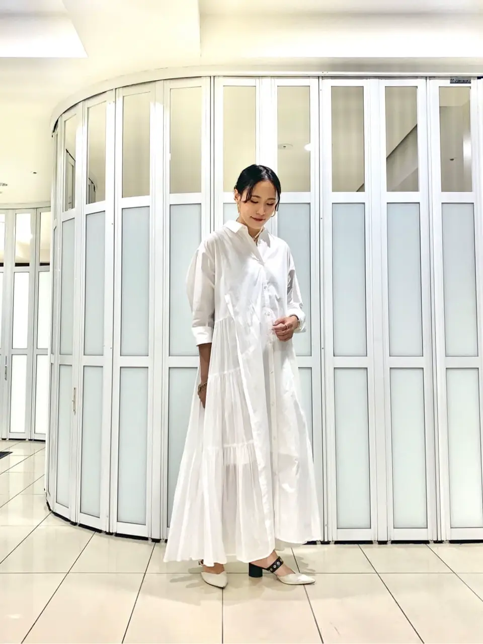 GRACE CONTINENTAL haruka iwasaki コーディネート画像