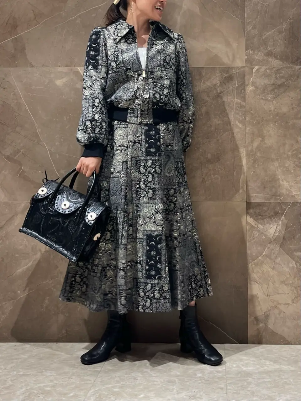 GRACE CONTINENTAL 穐山　香織 コーディネート画像