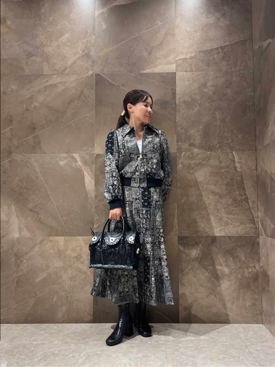 GRACE CONTINENTAL 穐山　香織 コーディネート画像