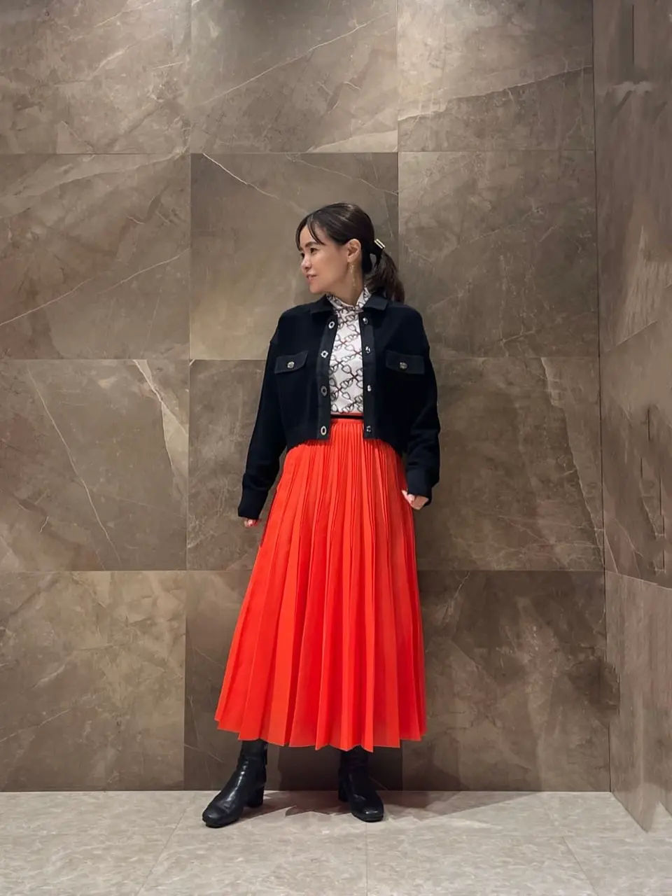 GRACE CONTINENTAL 穐山　香織 コーディネート画像