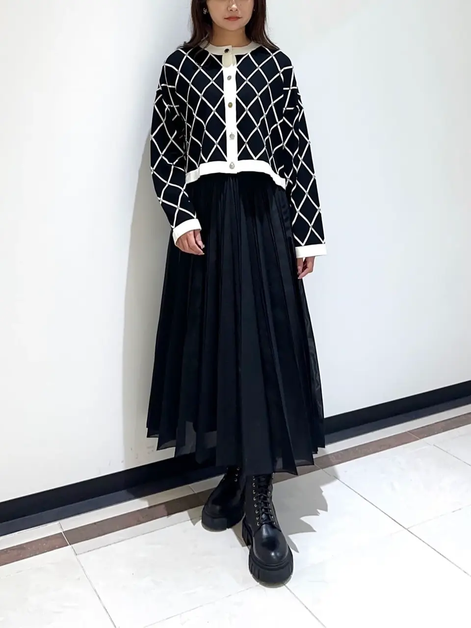 GRACE CONTINENTAL MORITA AI コーディネート画像