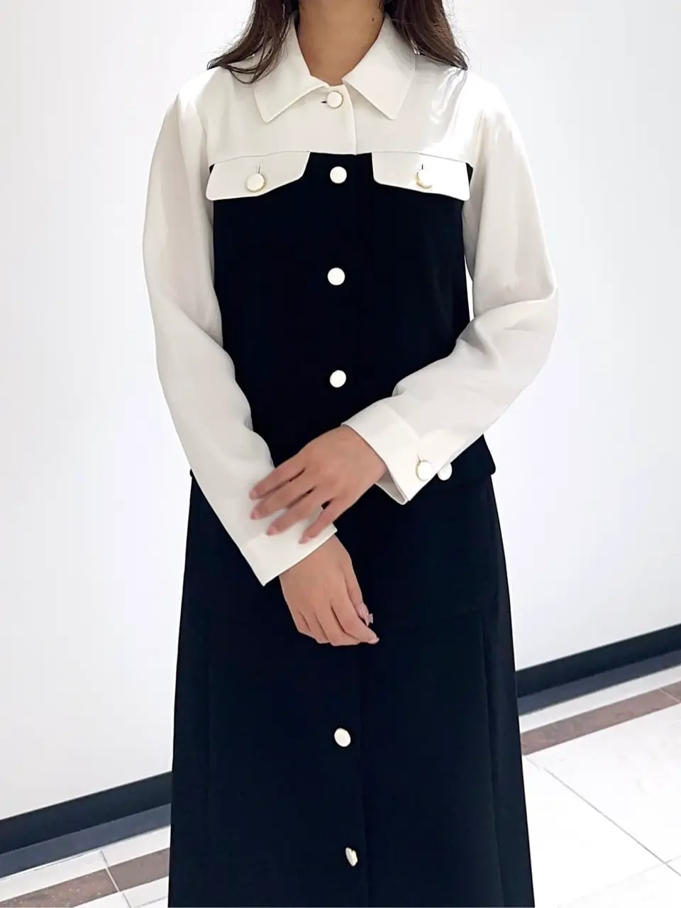 GRACE CONTINENTAL MORITA AI コーディネート画像