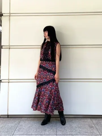 GRACE CONTINENTAL 清水　杏梨 コーディネート画像