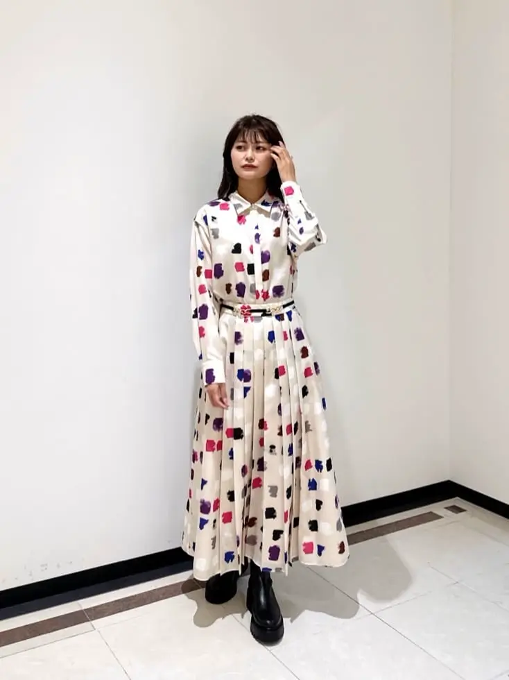 GRACE CONTINENTAL MORITA AI コーディネート画像