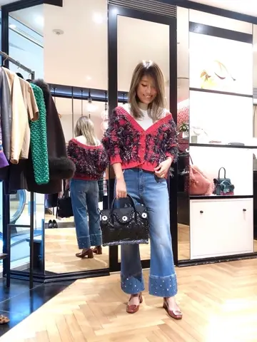 GRACE CONTINENTAL yukimi yonee コーディネート画像