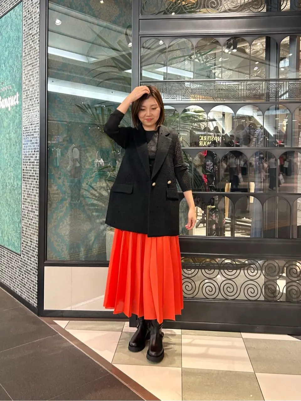 GRACE CONTINENTAL 佐藤　優里香 コーディネート画像