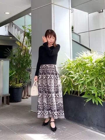 GRACE CONTINENTAL 古川温子 コーディネート画像