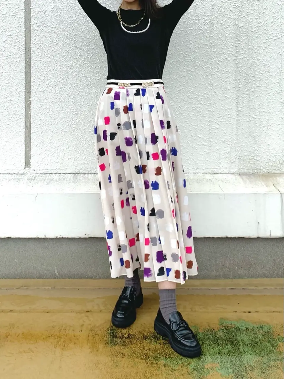 GRACE CONTINENTAL A.Kameyama コーディネート画像