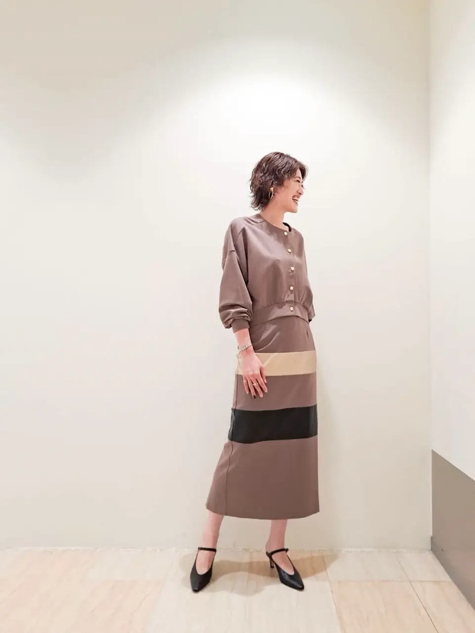 GRACE CONTINENTAL 今野　志保 コーディネート画像