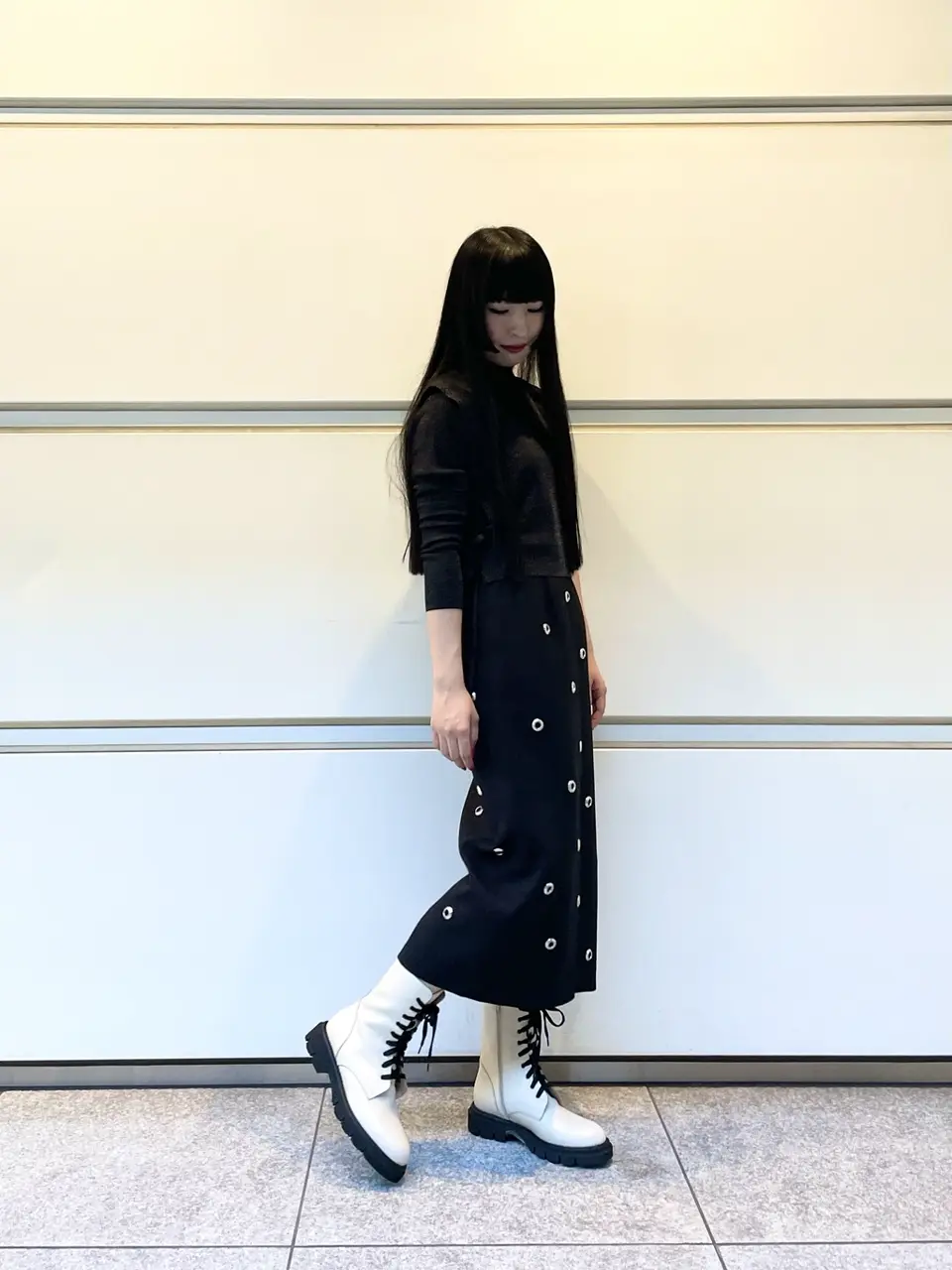 GRACE CONTINENTAL 清水　杏梨 コーディネート画像