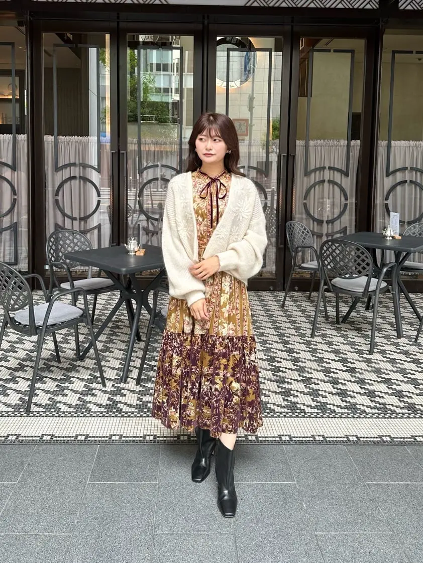 GRACE CONTINENTAL MORITA AI コーディネート画像