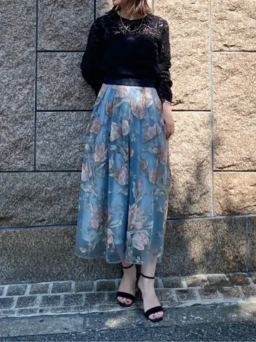 GRACE CONTINENTAL 古川温子 コーディネート画像