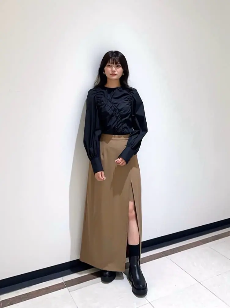 GRACE CONTINENTAL MORITA AI コーディネート画像