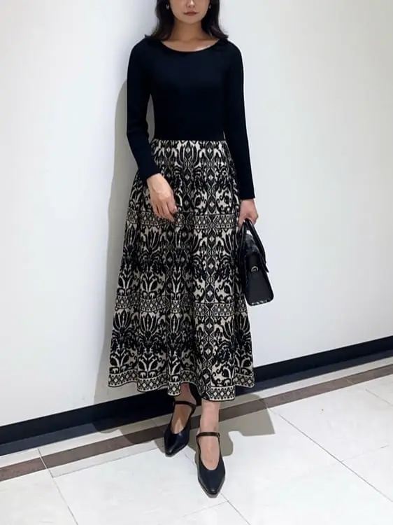 GRACE CONTINENTAL MORITA AI コーディネート画像