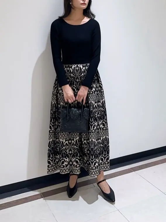 GRACE CONTINENTAL MORITA AI コーディネート画像